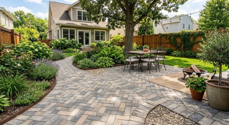 Limestone Patio Installation in Norwalk, CT