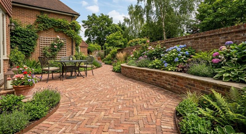 Patio Brick Installation in Warwick, RI