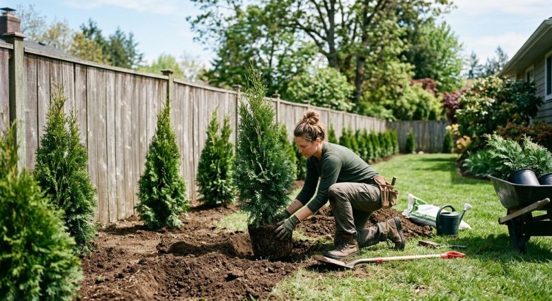 Pine Tree Planting in Ventura County, CA